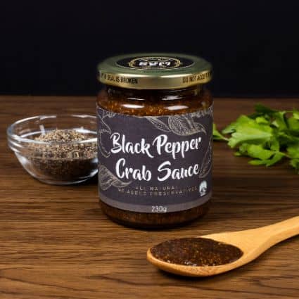 Black Pepper Crab Paste